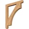 Ekena Millwork Westlake Craftsman Smooth Bracket, Western Red Cedar, 3 1/2"W x 34"D x 38"H BKT04X34X38WTL04SWR - alternate 1